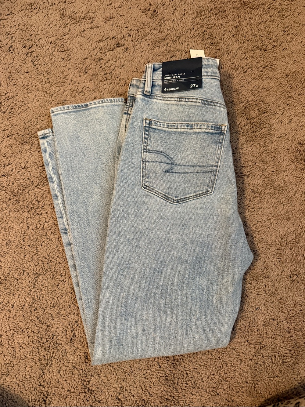 American Eagle Outfitters Light Blue Slim Straight Jeans